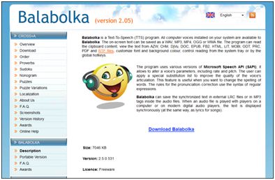 download more voices for balabolka text
